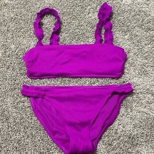 NOBO Purple Bikini. Top Size L. Bottom Size L.